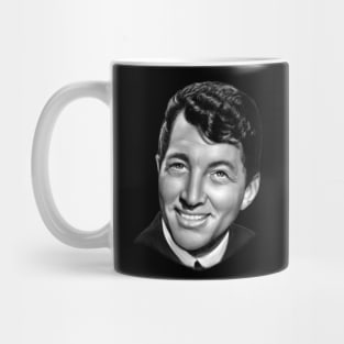 The portrait of Dean Martin Mug